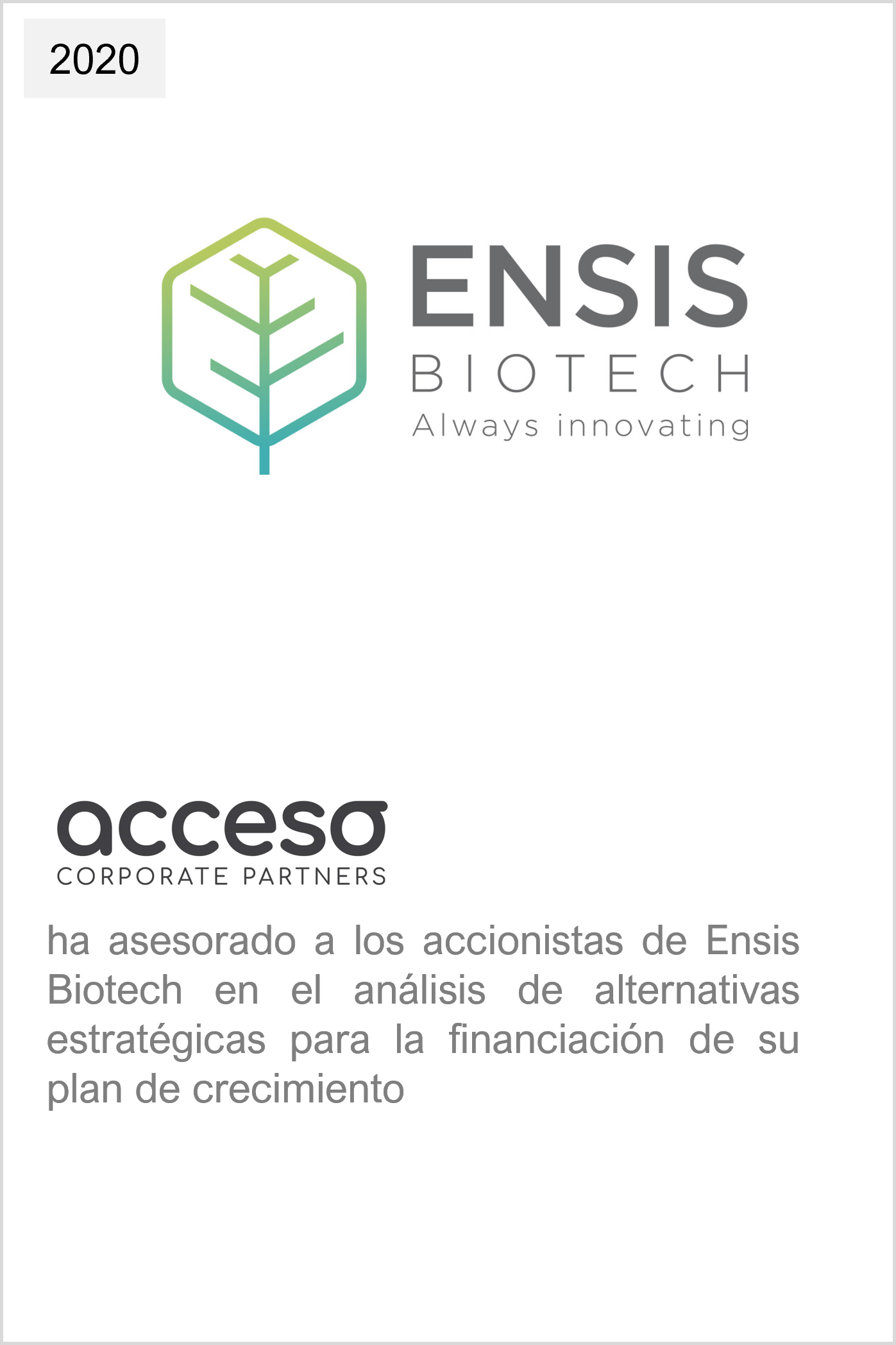 Ensis Sciences